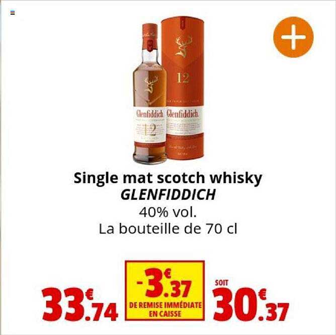 single mat scotch whisky glenfiddich