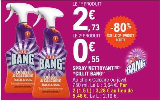 spray nettoyant "cillit bang"