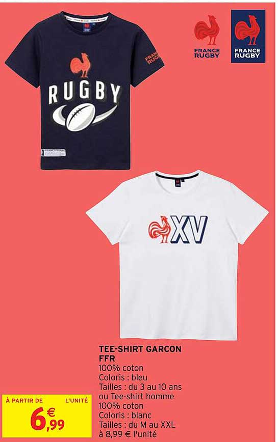 tee-shirt garçon ffr