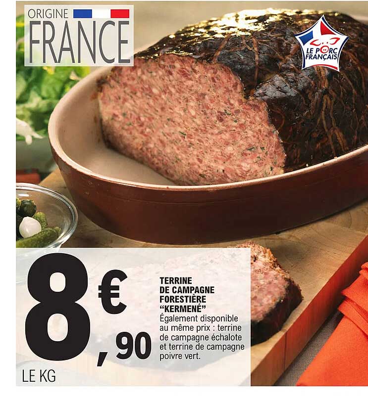 Terrine De Campagne Forestière Kermené