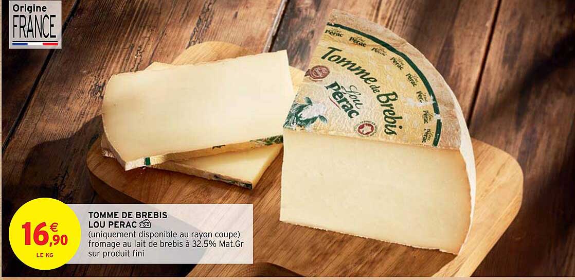 tomme de brebis lou perac
