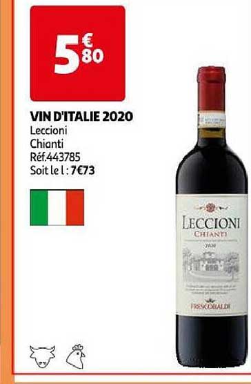 vin d'italie 2020 leccioni chianti