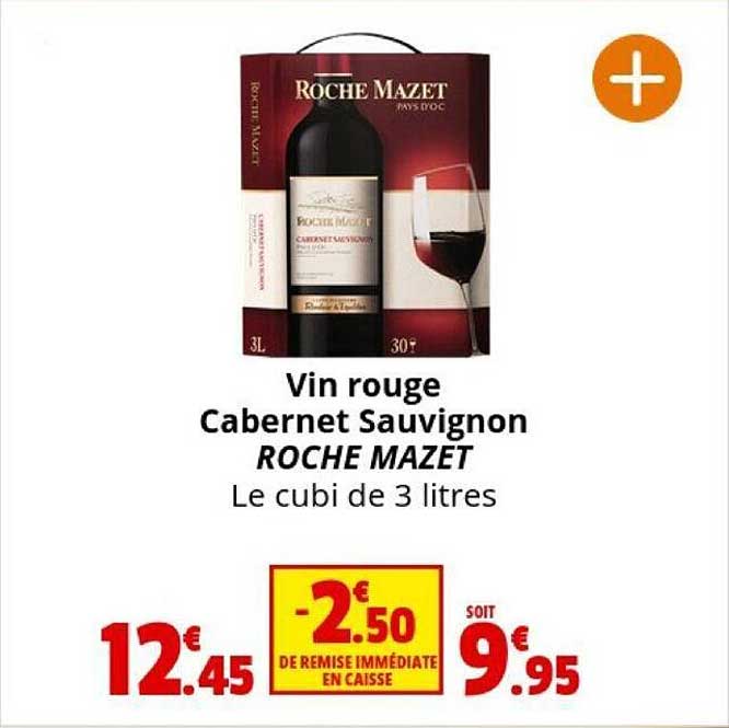 vin rouge cabernet sauvignon roche mazet