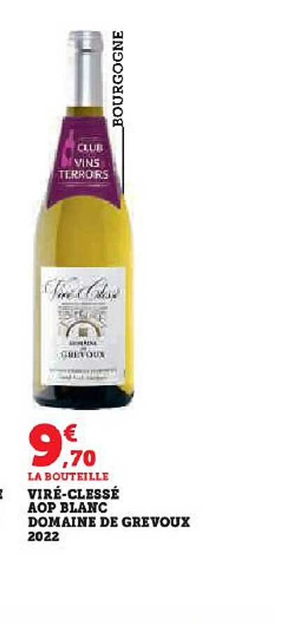 viré-clessé aop blanc domaine de grevoux 2022