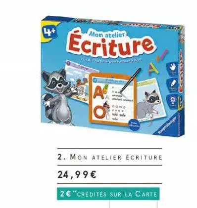 mon atelier écriture