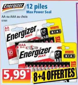 12 piles max power seal energizer