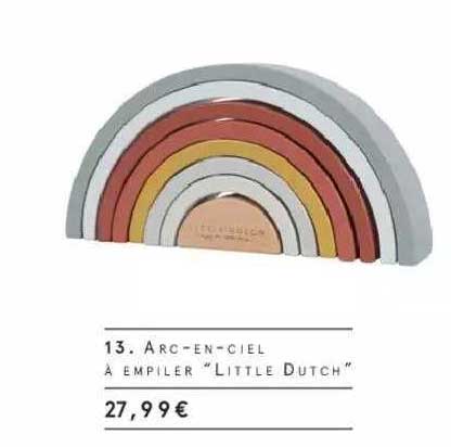 arc-en-ciel à empiler "little dutch"