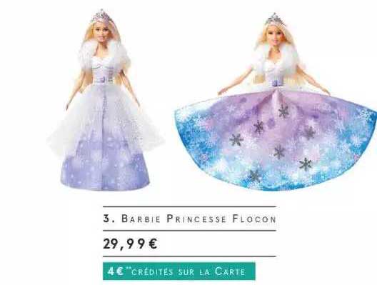 barbie princesse flocon