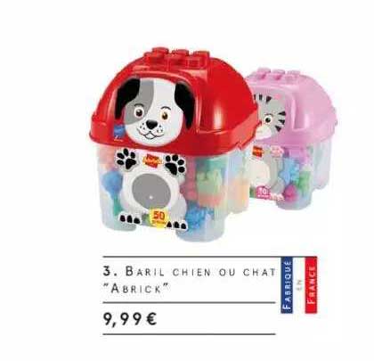 baril chien ou chat "abrick"