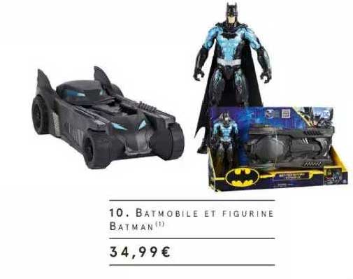 batmobile et figurine batman