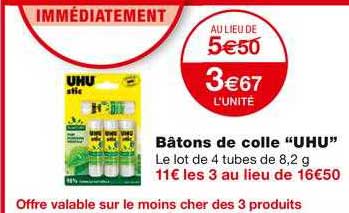 Bâtons De Colle "uhu"