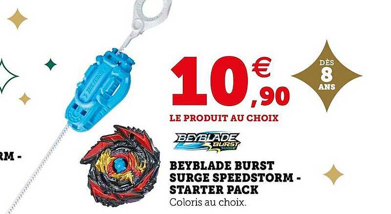 beyblade burst surge spedstorm - starter pack