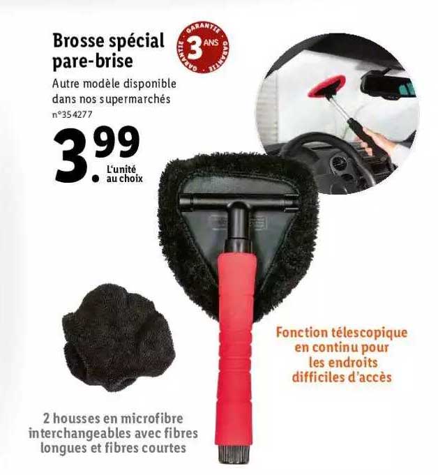 brosse spécial pare-brise