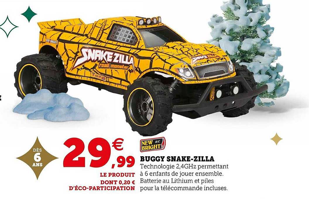 buggy snake-zilla new bright