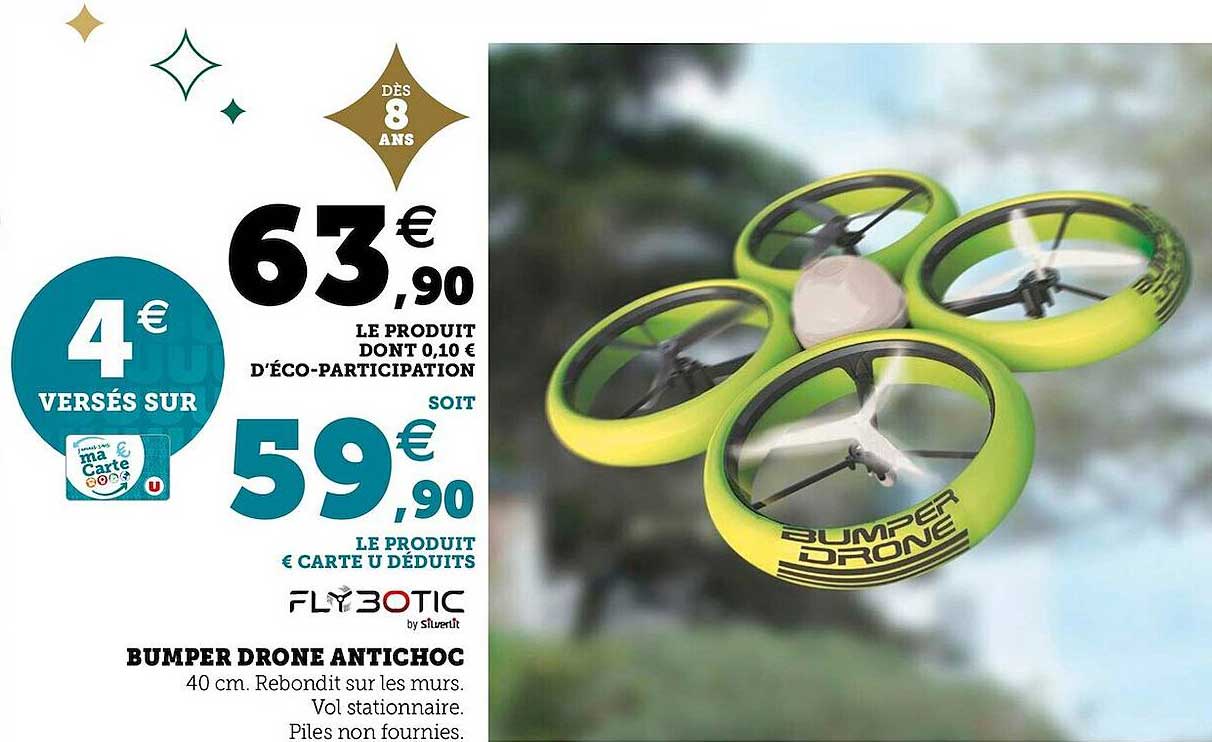 bumper drone antichoc flybotic