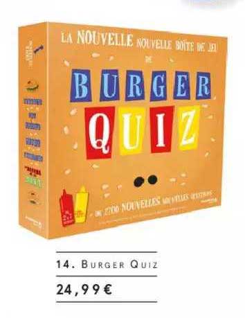 burger quiz