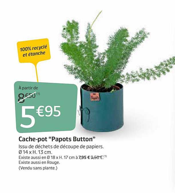 cache-pot "papots button"