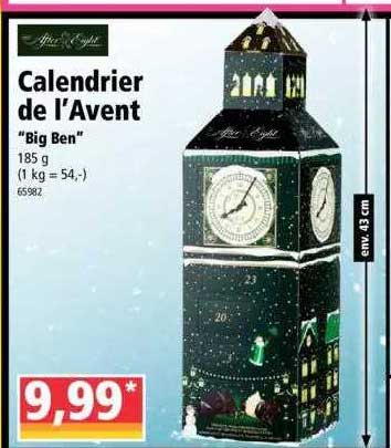 calendrier de l'avent "big ben"