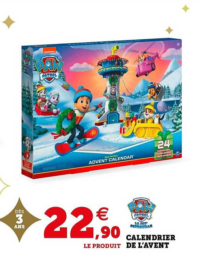 calendrier de l'avent