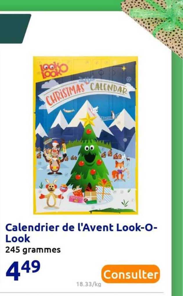 calendrier de l'avent look-o-look