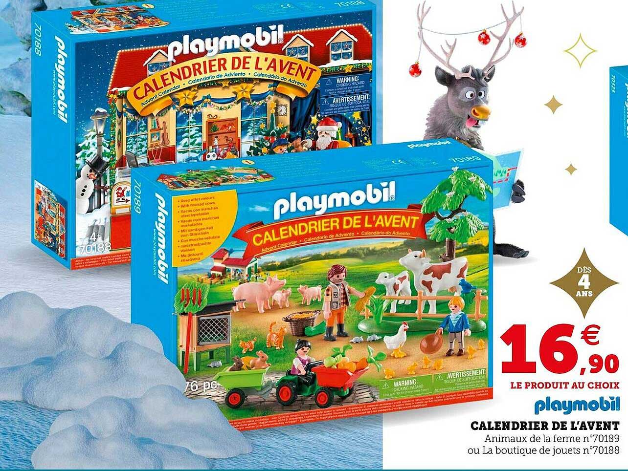calendrier de l'avent playmobil