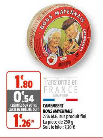 camembert bons mayennais