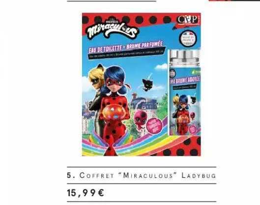 coffret "miraculous" ladybug