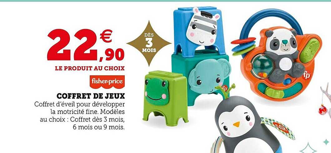 coffret de jeux fisher-price