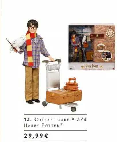 coffret gare 9 3-4 harry potter