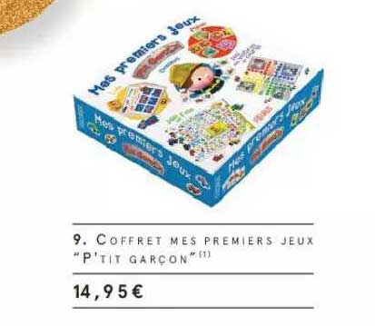 Coffret Mes Premiers Jeux "p'tit Garçon"