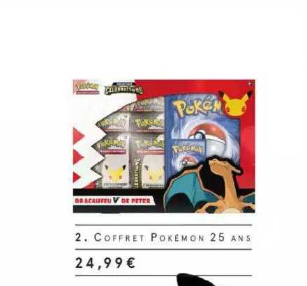 coffret pokémon 25 ans