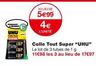 Colle Tout Super "uhu"