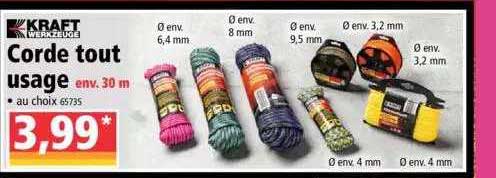 corde tout usage kraft