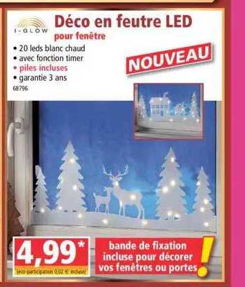 déco en feutre led i-glow