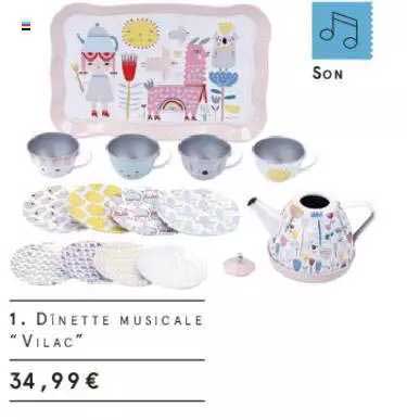 dinette musicale "vilac"