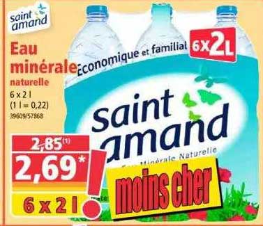 Eau Minérale Naturelle Saint Amand