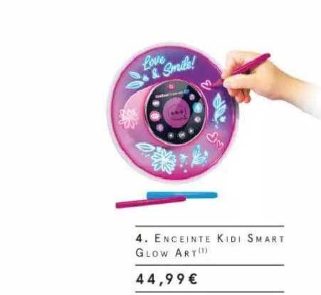 enceinte kidi smart glow art