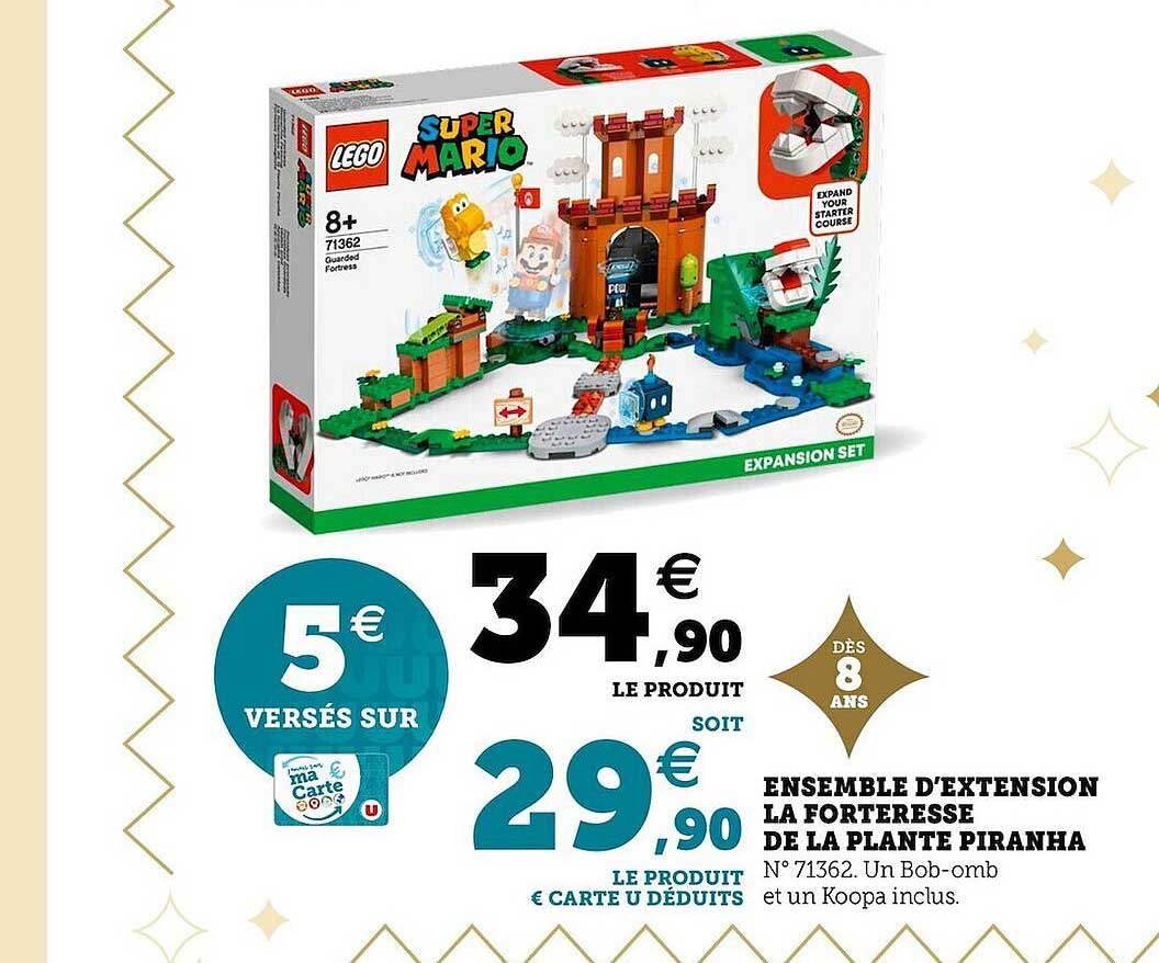 ensemble d'extension la forteresse de la plante piranha