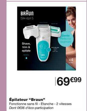 épilateur "braun"