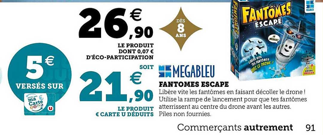 fantômes escape megableu