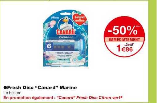 fresh disc "canard" marine
