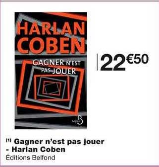 gagner n'est pas jouer - harlan coben