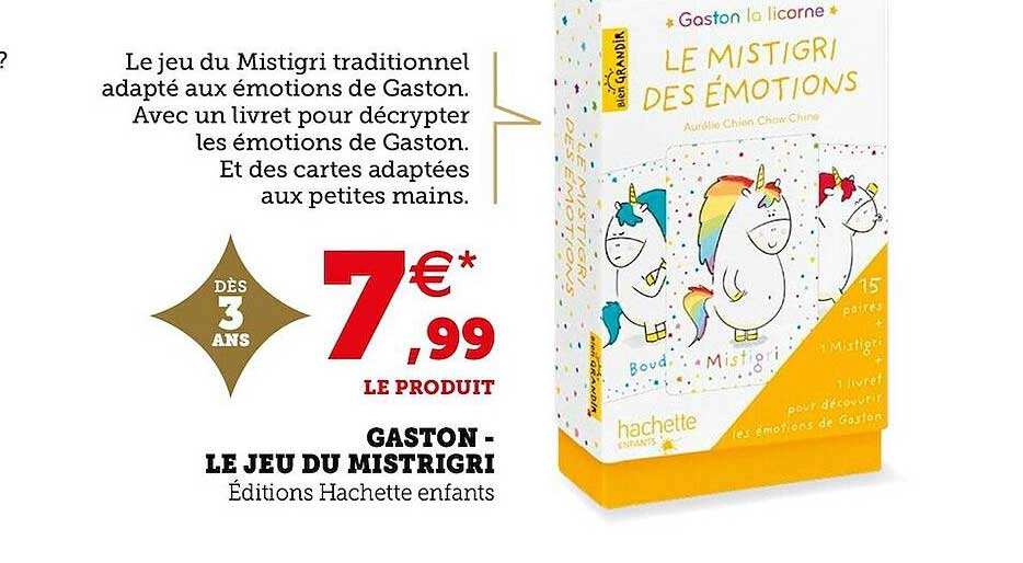 gaston - le jeu du mistrigri