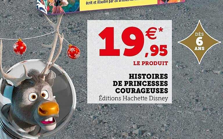 histoires de princesses courageuses éditions hachette disney