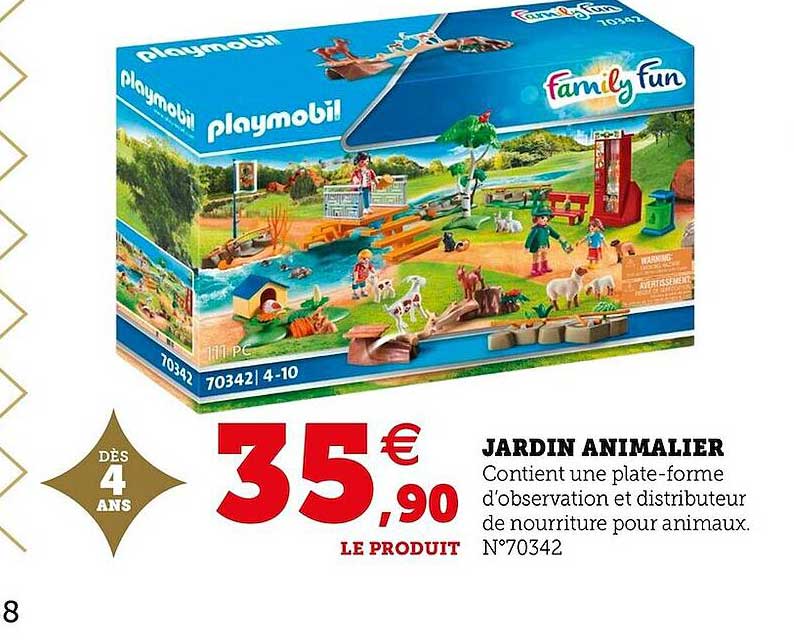 jardin animalier playmobil