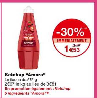 Ketchup "amora"