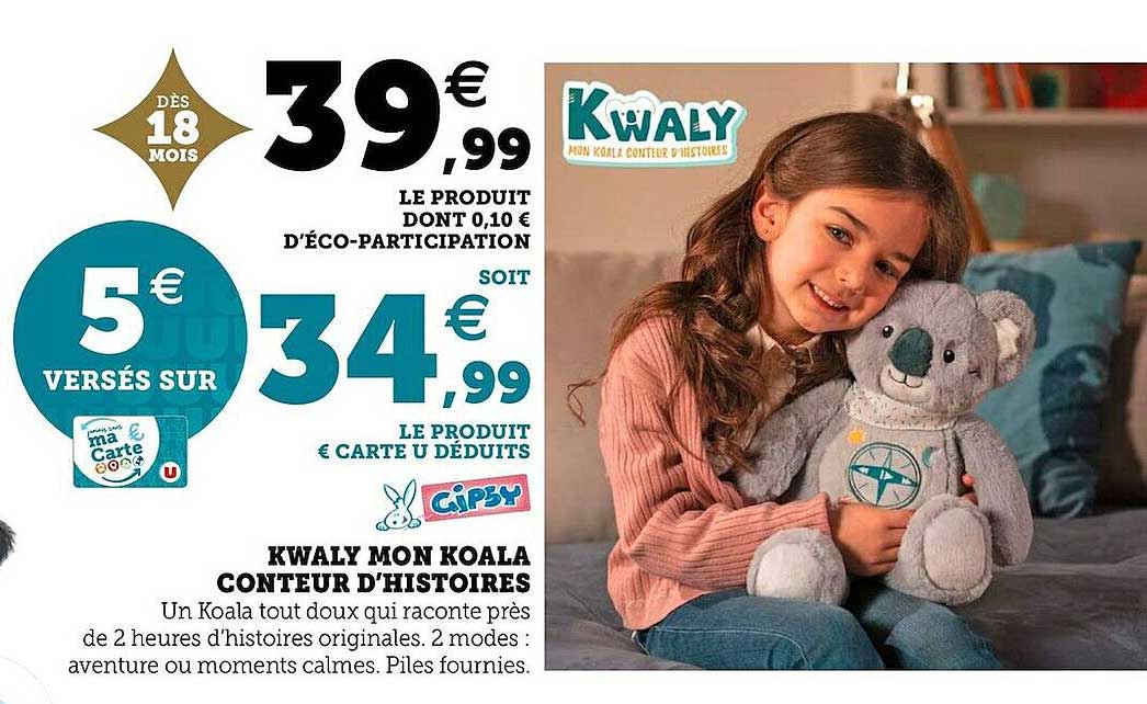 kwaly mon koala conteur d'histoires gipsy