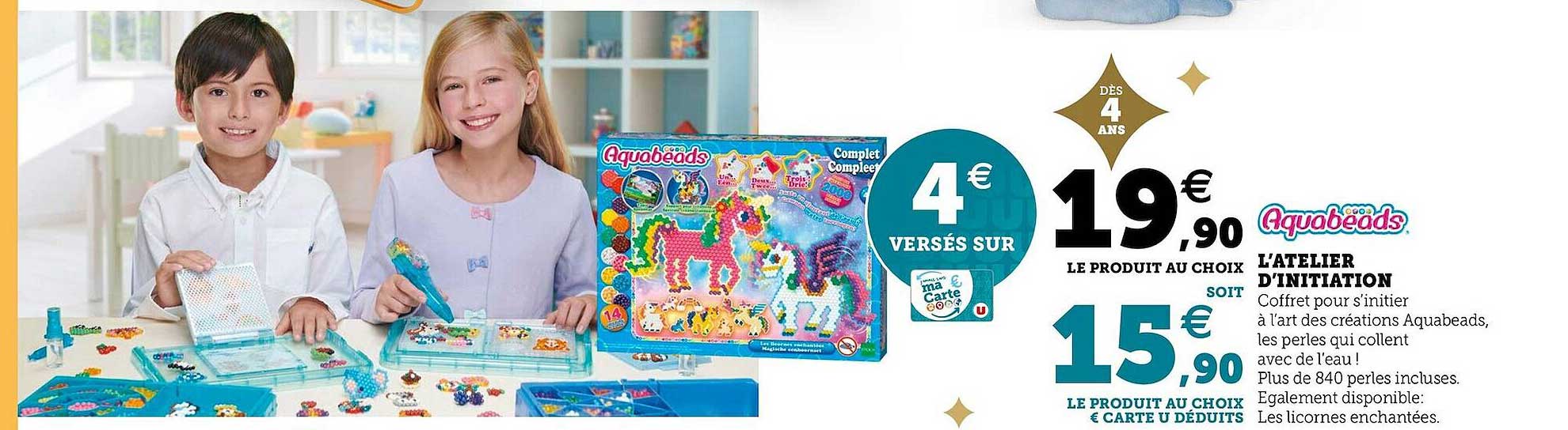 l'atelier d'initiation aquabeads