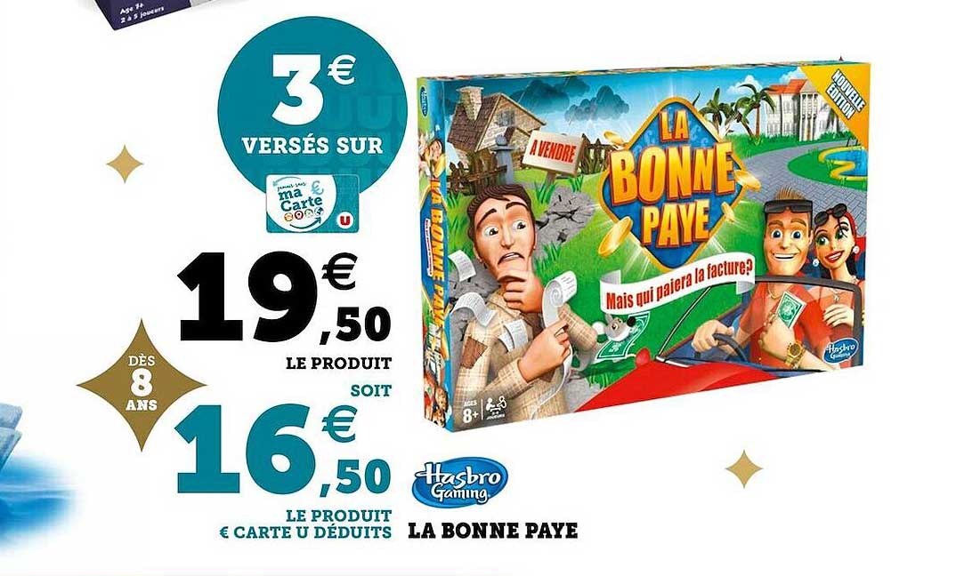 la bonne paye hasbro gaming