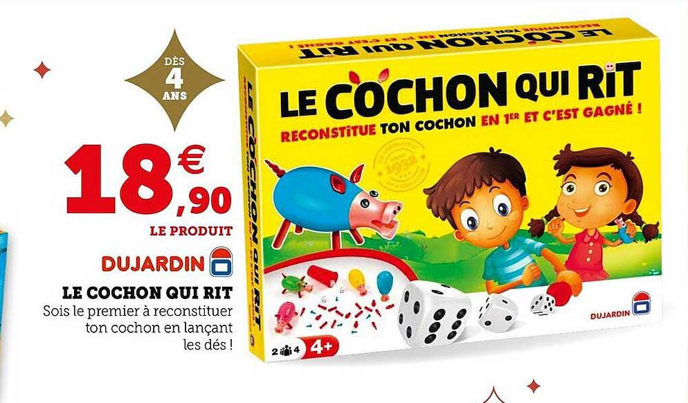 le cochon qui rit dujardin